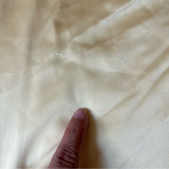 NEW Baby Boo | Misha Yellow Satin Backless Dress - Picture 7 of 8